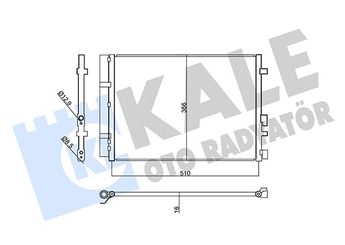 Klima Radyatörü  KALE 357845  97606C8200