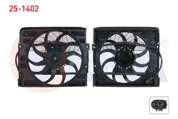 Radyatör Fan ve Motoru  VEKA 25-1402