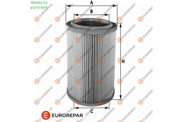 Hava Filtresi  Alfa Romeo 156 Sportwagon (2003->)  EUROREPAR 1680340280