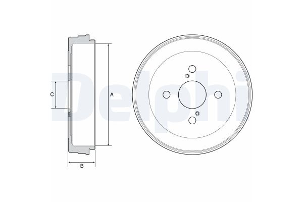Kampana Arka Sağ veya Sol DELPHI BF534