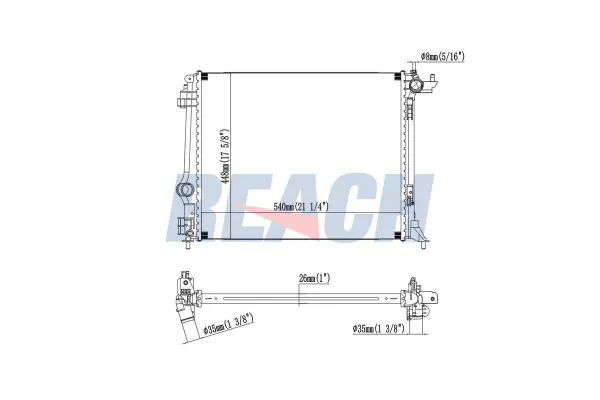 Su Radyatörü  Renault Scenic IV (2016->)  SWAPP 73043