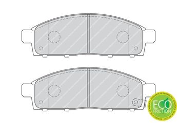Fren Disk Balata Ön WEGER 495263  4605B233 4605B234 4605B158 4605A623