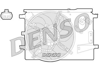 Radyatör Fan ve Motoru  PSA ORJINAL 13490890  13490890 13263552 1341390 1341394 1341395 1341397 13453797 51797135 51878036 52017371 55701410