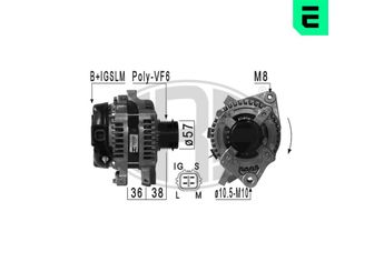Alternatör  ERA 210978A  270600Y080 270600Y060 27060-0Y060 27060-0Y080 2706047020 27060-47020