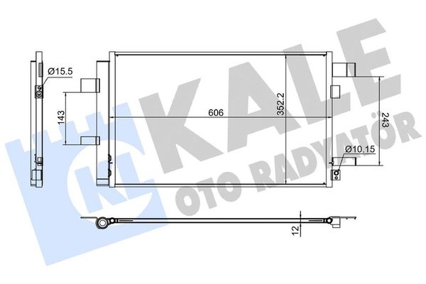 Klima Radyatörü  KALE 382620