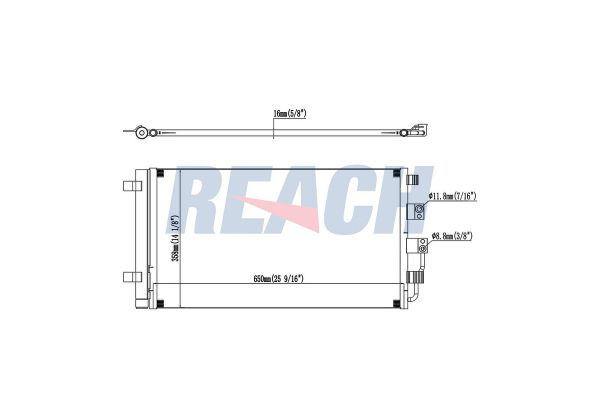 Klima Radyatörü  VEKA 43-3601
