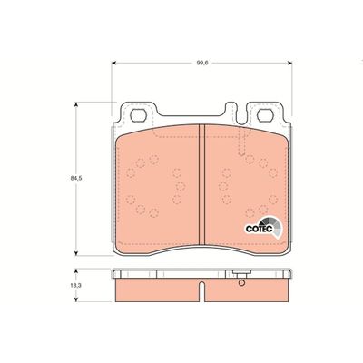 Fren Disk Balata Ön KALE BALATA 21303 188 04 MSH KD11