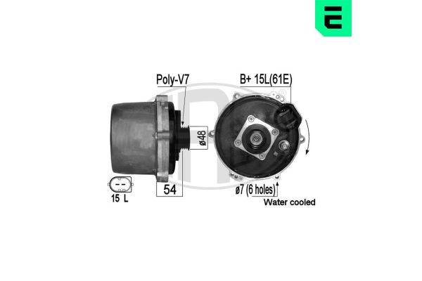 Alternatör  Land Rover Range Rover (LM)(01.2002->)  ERA 209068A