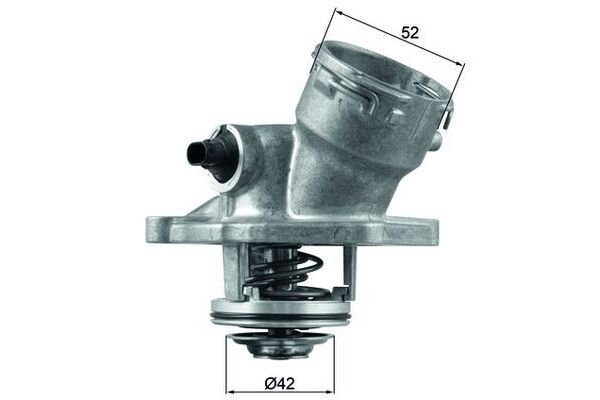 Termostat 100 °C  Mercedes SLK -Serisi Roadster (BM 171)(01.2004->)  MAHLE TM 45 100D