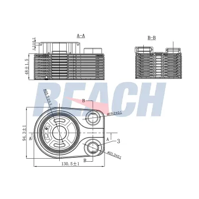 Motor Yağ Soğutucu  Renault Scenic III (04.2009->)  OEK 8200923115