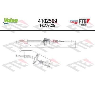 Debriyaj Teli  Fiat Strada (278)(1999->)  VALEO 4102509