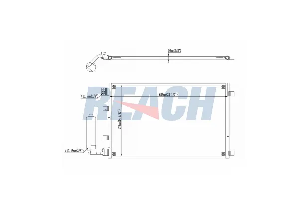 Klima Radyatörü  KRAFTVOLL 08060236