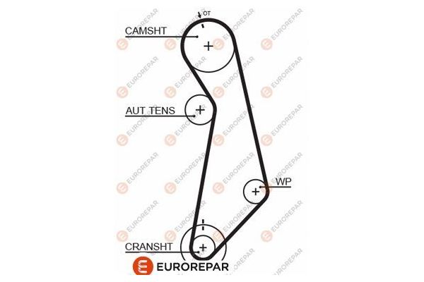Triger Kayışı  Volkswagen Sharan (7M6/7M9)(04.2000->2010)  EUROREPAR 1633129880