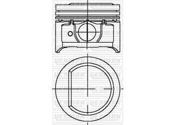Piston (76.50MM-0.50)  KONEKS 212171  3769-050