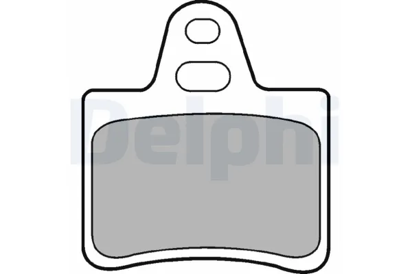 Fren Disk Balata Arka Citroen CX 5 Kapı (07.1985->)  DELPHI LP655
