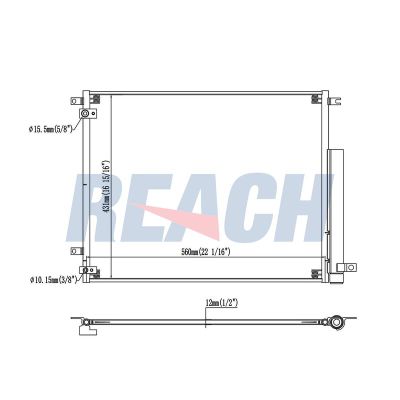 Klima Radyatörü  ORİS CHN070016