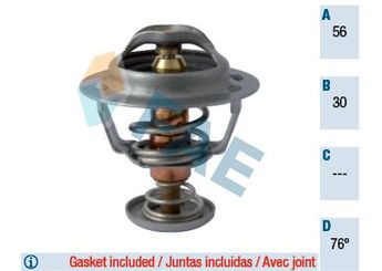 Termostat  MAHER 10279  ME191593 MD164541 MD-164541 MD317015 MD-317015 ME-191593 2120057J10 21200-57J10