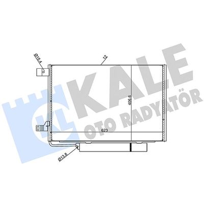 Klima Radyatörü  KALE 388000