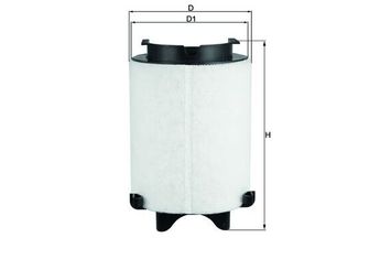 Hava Filtresi  MAHLE LX1566/1  1F0129620C 1K0129607C 1K0129620C 1TD129620 L1K0129620C L1KD129607 L1TD129620 1F0 129 620 C