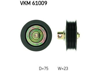 Vantilatör Kayış Gergi Rulmanı  SKF VKM 61009  8844012170 88440-12170 8844012210 88440-12210 8844012230 88440-12230 8844012260 88440-12260