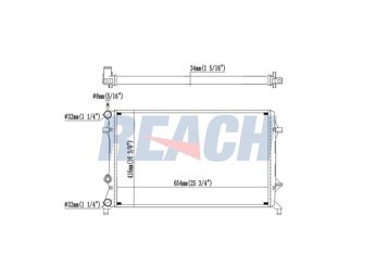Su Radyatörü  RADISEN RR 65321  5C0121251F 5C0121251E 5C0121251D