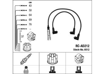Buji Kablosu  NGK 0512  35998031 035 998 031