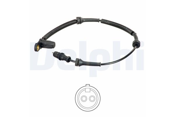 Abs Sensörü Ön Sağ veya Sol Renault Master P.Van (01.1998->)  DELPHI SS20574