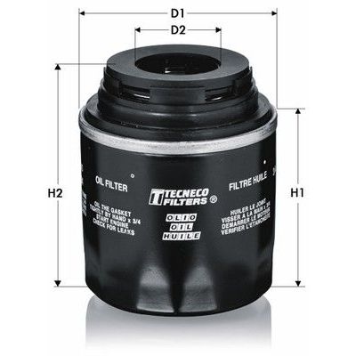 Yağ Filtresi  Skoda Octavia (1Z3)(05.2004->)  VALEO 586182