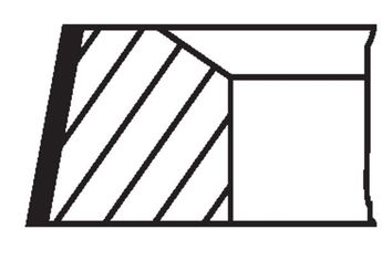 Segman (82.50MM-STD)  MAHLE 030 60 N0  3060N0 53107311 053107311 53107311B 053107311B 6A198151C 06A198151C 053 107 311 053 107 311 B 06A 198 151 C