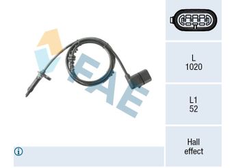 Abs Sensörü Ön Sağ MGA 33980  A2059058003 2059058003 205 905 80 03 A 205 905 80 03