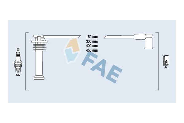 Buji Kablosu  FAE 85125