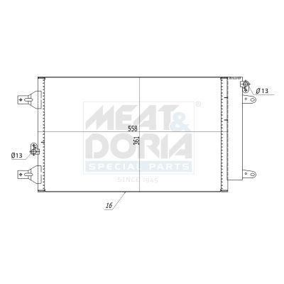 Klima Radyatörü  Volkswagen Sharan (7M6/7M9)(04.2000->2010)  NISSENS 94575