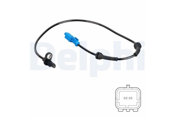 Abs Sensörü Arka Sağ veya Sol Citroen C4 Cactus (2014) / C4 Cactus Makyajlı (2018)  DELPHI SS20769