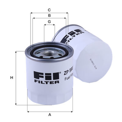 Yakıt Filtresi  FIL FILTRE ZP 598 F