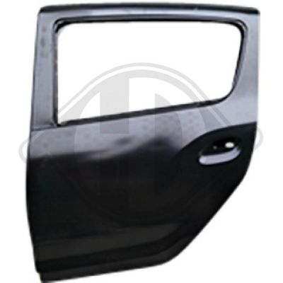 Kapı Arka Sağ Dacia Sandero II (10.2012->)  TW 1514-2801