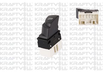 Cam Açma Düğmesi Ön Sol KRAFTVOLL 04050100  6554T3 6554.T3 735315619 735335418