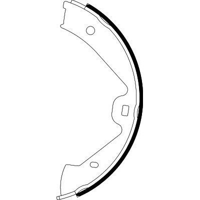 El Fren Balatası  HELLA 8DA 355 050-221