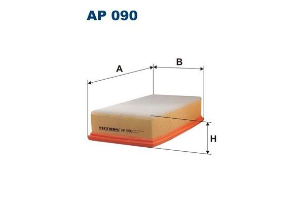 Hava Filtresi  Fiat Scudo (222)(11.1995->)  FILTRON AP 090