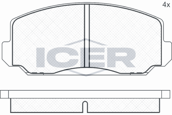 Fren Disk Balata Ön BEŞER 3324