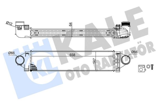 Turbo Radyatörü  KALE 344930