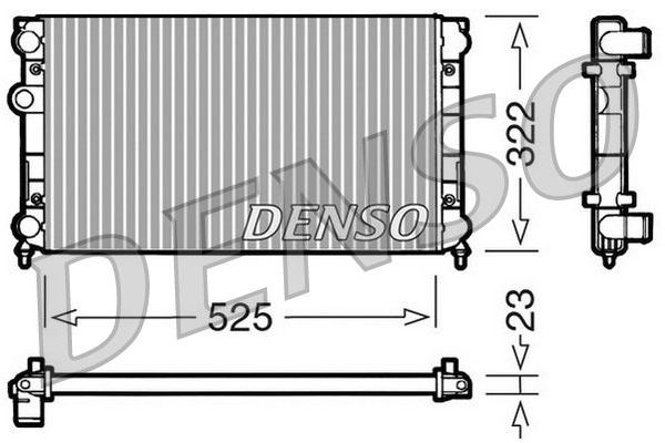 Su Radyatörü  DENSO DRM32005