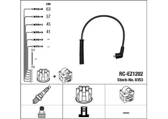 Buji Kablosu  NGK 0353  