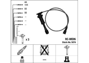 Buji Kablosu  NGK 5074  MD311208