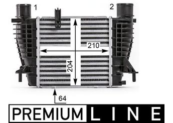 Turbo Radyatörü  MAHLE CI 533 000P  14461EM00A
