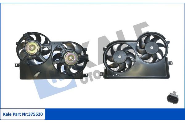 Radyatör Fan ve Motoru  KALE 375520