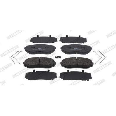 Fren Disk Balata Ön Mitsubishi Eclipse Cross (GK0W / GL0W)(01.2018->)  VALEO 671772