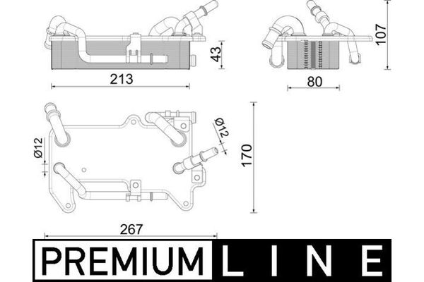 Şanzıman Yağ Soğutucu  Audi S8 (4NC)(11.2021->)  MGA 63294