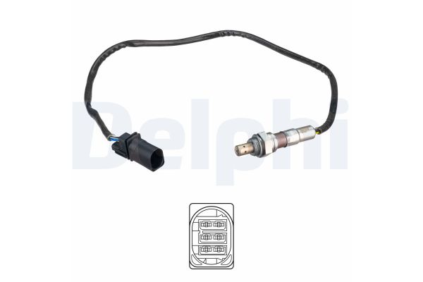 Oksijen (Lambda) Sensörü  Abarth Punto Evo (199)(2010->)  DELPHI ES21219-12B1