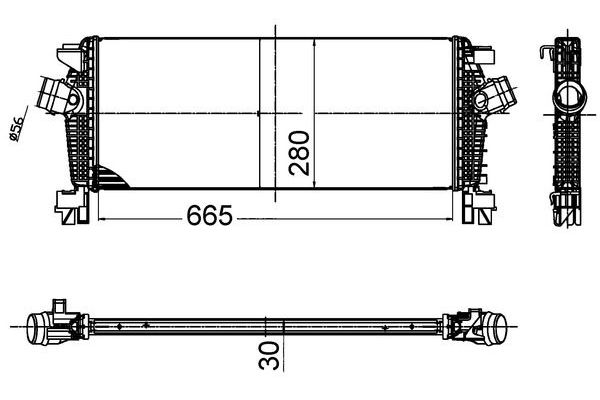 Turbo Radyatörü  MAHLE CI 509 000S