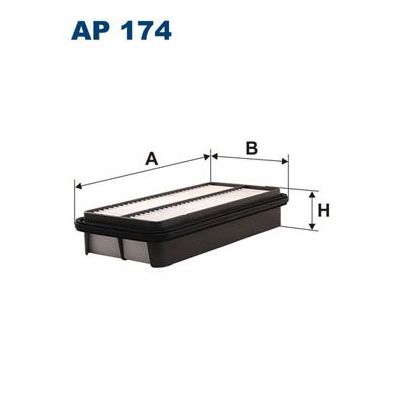 Hava Filtresi  Suzuki Vitara (SE/SF/ET)(1988->)  FILTRON AP 174